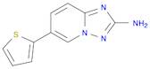 [1,2,4]Triazolo[1,5-a]pyridin-2-amine, 6-(2-thienyl)-