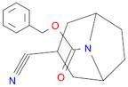 8-Azabicyclo[3.2.1]octane-8-carboxylic acid, 3-cyano-, phenylmethyl ester