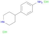 Benzenamine, 4-(4-piperidinyl)-, hydrochloride (1:2)