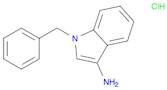 1H-Indol-3-amine, 1-(phenylmethyl)-, hydrochloride (1:1)