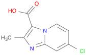 Imidazo[1,2-a]pyridine-3-carboxylic acid, 7-chloro-2-methyl-