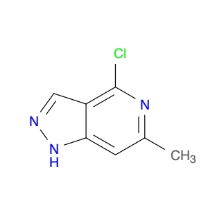 1H-Pyrazolo[4,3-c]pyridine, 4-chloro-6-methyl-