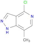 1H-Pyrazolo[4,3-c]pyridine, 4-chloro-7-Methyl-