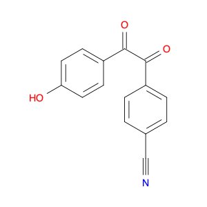 Benzonitrile, 4-[2-(4-hydroxyphenyl)-2-oxoacetyl]-