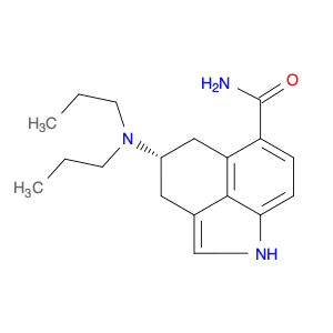 Benz[cd]indole-6-carboxamide, 4-(dipropylamino)-1,3,4,5-tetrahydro-, (4R)-