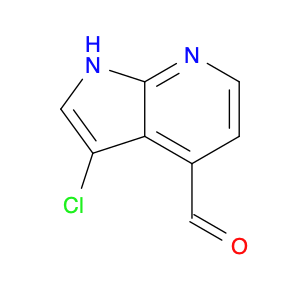1H-Pyrrolo[2,3-b]pyridine-4-carboxaldehyde, 3-chloro-