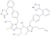 1H-Imidazole-2-ethanol, α-[2-butyl-4-chloro-1-[[2'-(2H-tetrazol-5-yl)[1,1'-biphenyl]-4-yl]methyl]-…