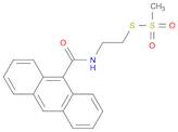 Methanesulfonothioic acid, S-[2-[(9-anthracenylcarbonyl)amino]ethyl] ester