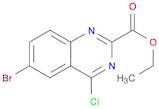 2-Quinazolinecarboxylic acid, 6-bromo-4-chloro-, ethyl ester