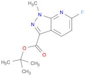 1H-Pyrazolo[3,4-b]pyridine-3-carboxylic acid, 6-fluoro-1-methyl-, 1,1-dimethylethyl ester