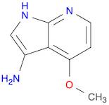 1H-Pyrrolo[2,3-b]pyridin-3-amine, 4-methoxy-