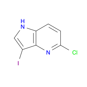 1H-Pyrrolo[3,2-b]pyridine, 5-chloro-3-iodo-