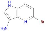 1H-Pyrrolo[3,2-b]pyridin-3-amine, 5-bromo-