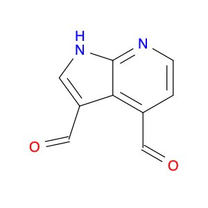 1H-Pyrrolo[2,3-b]pyridine-3,4-dicarbaldehyde