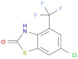 2(3H)-Benzothiazolone, 6-chloro-4-(trifluoromethyl)-