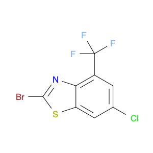 Benzothiazole, 2-bromo-6-chloro-4-(trifluoromethyl)-