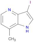 1H-Pyrrolo[3,2-b]pyridine, 3-iodo-7-methyl-