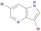 1H-Pyrrolo[3,2-b]pyridine, 3,6-dibromo-