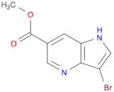 1H-Pyrrolo[3,2-b]pyridine-6-carboxylic acid, 3-bromo-, methyl ester