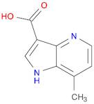 1H-Pyrrolo[3,2-b]pyridine-3-carboxylic acid, 7-methyl-