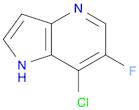 1H-Pyrrolo[3,2-b]pyridine, 7-chloro-6-fluoro-