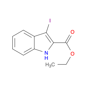 1H-Indole-2-carboxylic acid, 3-iodo-, ethyl ester