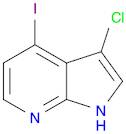 1H-Pyrrolo[2,3-b]pyridine, 3-chloro-4-iodo-