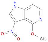 1H-Pyrrolo[3,2-c]pyridine, 4-methoxy-3-nitro-