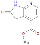 1H-Pyrrolo[2,3-b]pyridine-4-carboxylic acid, 2,3-dihydro-2-oxo-, methyl ester