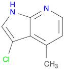 1H-Pyrrolo[2,3-b]pyridine, 3-chloro-4-methyl-