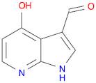 1H-Pyrrolo[2,3-b]pyridine-3-carboxaldehyde, 4-hydroxy-