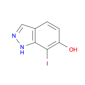 1H-Indazol-6-ol, 7-iodo-