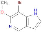 1H-Pyrrolo[3,2-c]pyridine, 7-bromo-6-methoxy-