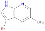 1H-Pyrrolo[2,3-b]pyridine, 3-bromo-5-methyl-