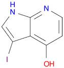 1H-Pyrrolo[2,3-b]pyridin-4-ol, 3-iodo-