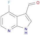 1H-Pyrrolo[2,3-b]pyridine-3-carboxaldehyde, 4-fluoro-