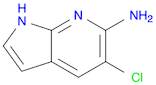 1H-Pyrrolo[2,3-b]pyridin-6-amine, 5-chloro-