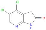 2H-Pyrrolo[2,3-b]pyridin-2-one, 4,5-dichloro-1,3-dihydro-