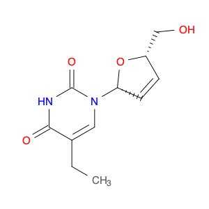 Uridine, 2',3'-didehydro-2',3'-dideoxy-5-ethyl- (9CI)