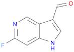 1H-Pyrrolo[3,2-c]pyridine-3-carboxaldehyde, 6-fluoro-