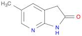 2H-Pyrrolo[2,3-b]pyridin-2-one, 1,3-dihydro-5-methyl-