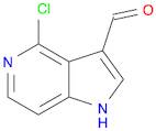 1H-Pyrrolo[3,2-c]pyridine-3-carboxaldehyde, 4-chloro-