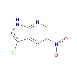1H-​Pyrrolo[2,​3-​b]​pyridine, 3-​chloro-​5-​nitro-