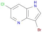 1H-Pyrrolo[3,2-b]pyridine, 3-bromo-6-chloro-