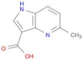 1H-Pyrrolo[3,2-b]pyridine-3-carboxylic acid, 5-methyl-