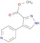 1H-Pyrazole-3-carboxylic acid, 4-(4-pyridinyl)-, methyl ester