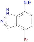 1H-Indazol-7-amine, 4-bromo-