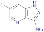 1H-Pyrrolo[3,2-b]pyridin-3-amine, 6-fluoro-