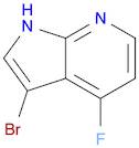 1H-Pyrrolo[2,3-b]pyridine, 3-bromo-4-fluoro-