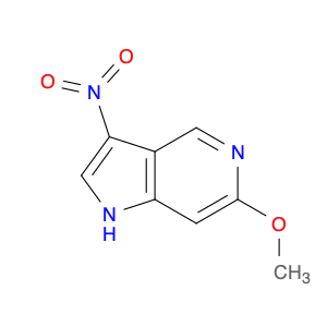 1H-Pyrrolo[3,2-c]pyridine, 6-methoxy-3-nitro-